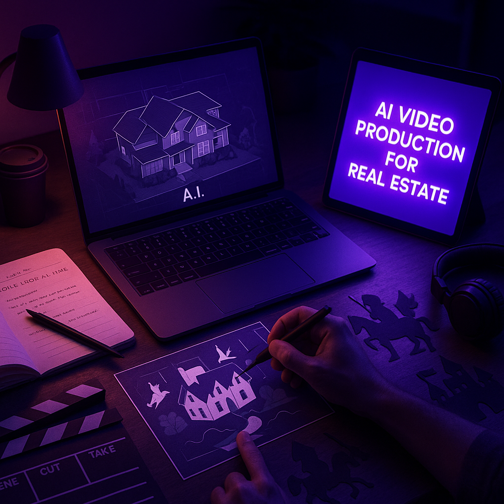 AI Gayrimenkul ve İç Mekan Vitrin Videosu