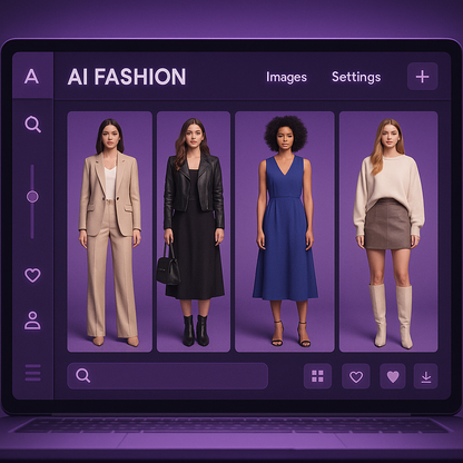 AI Moda Kataloğu – Gerçekçi Model Görüntüleri ve Videoları